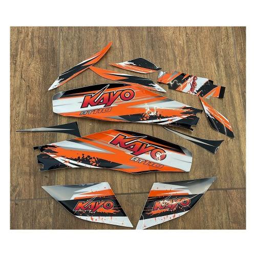 Kayo Aufkleber SET für ATV Quad AT110 V2915